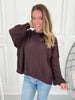 Sweet Sweet Chocolate Knit Top