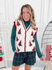 Shimmer Me Timbers Sweater Vest