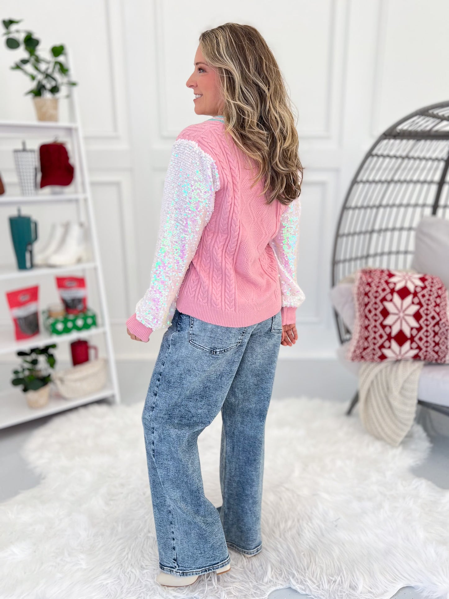 Let It Snowman Cardigan