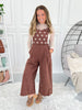 Beautiful Daze Shoulder Tie Overall - Final Sale