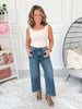 Best Kept Secret - Judy Blue Wide Leg Cropped Jean