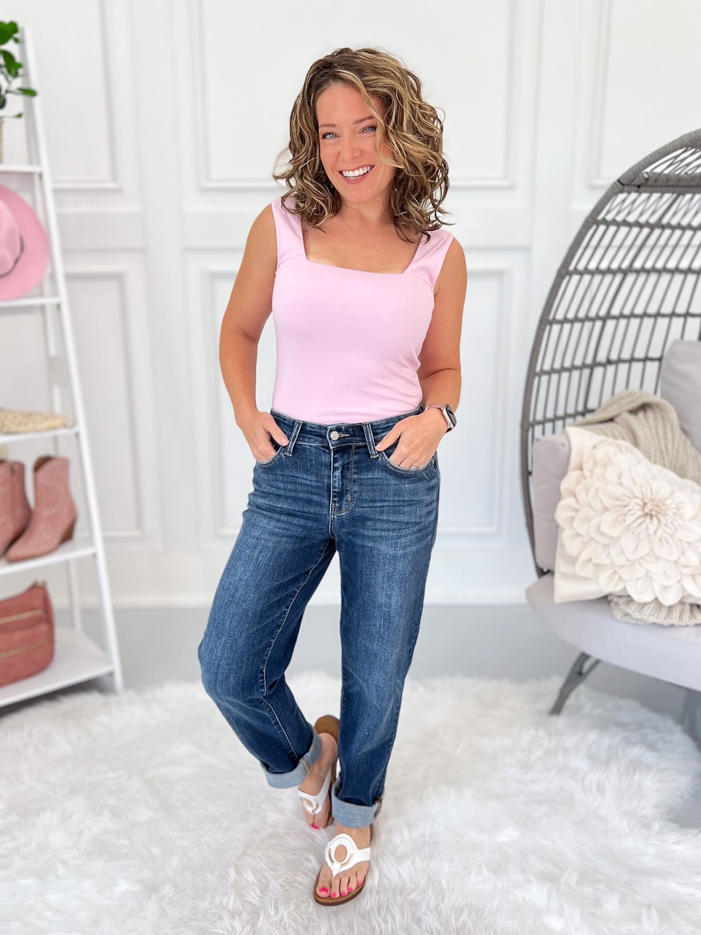 Not Your Lover - Judy Blue Billie Boyfriend Jean