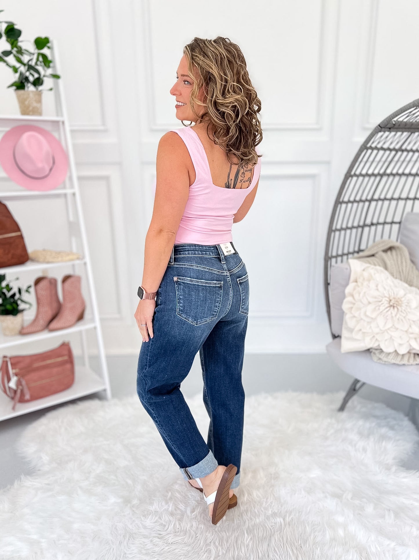 Not Your Lover - Judy Blue Billie Boyfriend Jean
