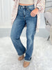 Straight To The Top - Judy Blue Tummy Control Straight Leg Jean