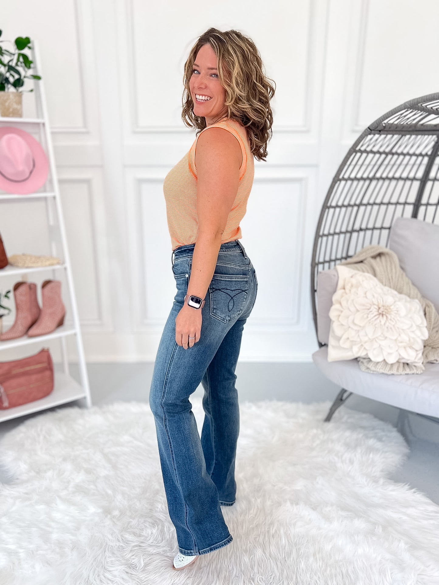 No Pressure - Judy Blue Boy Bootcut Jean