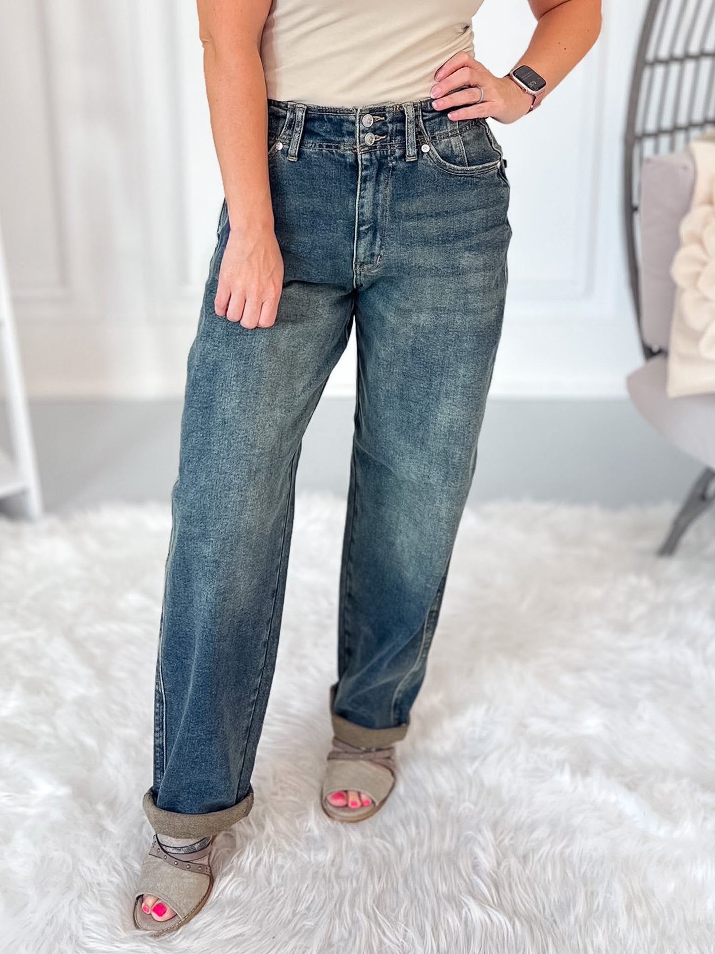 Leading Lady - Judy Blue Marlow Arc Jean with Hollywood Waistband