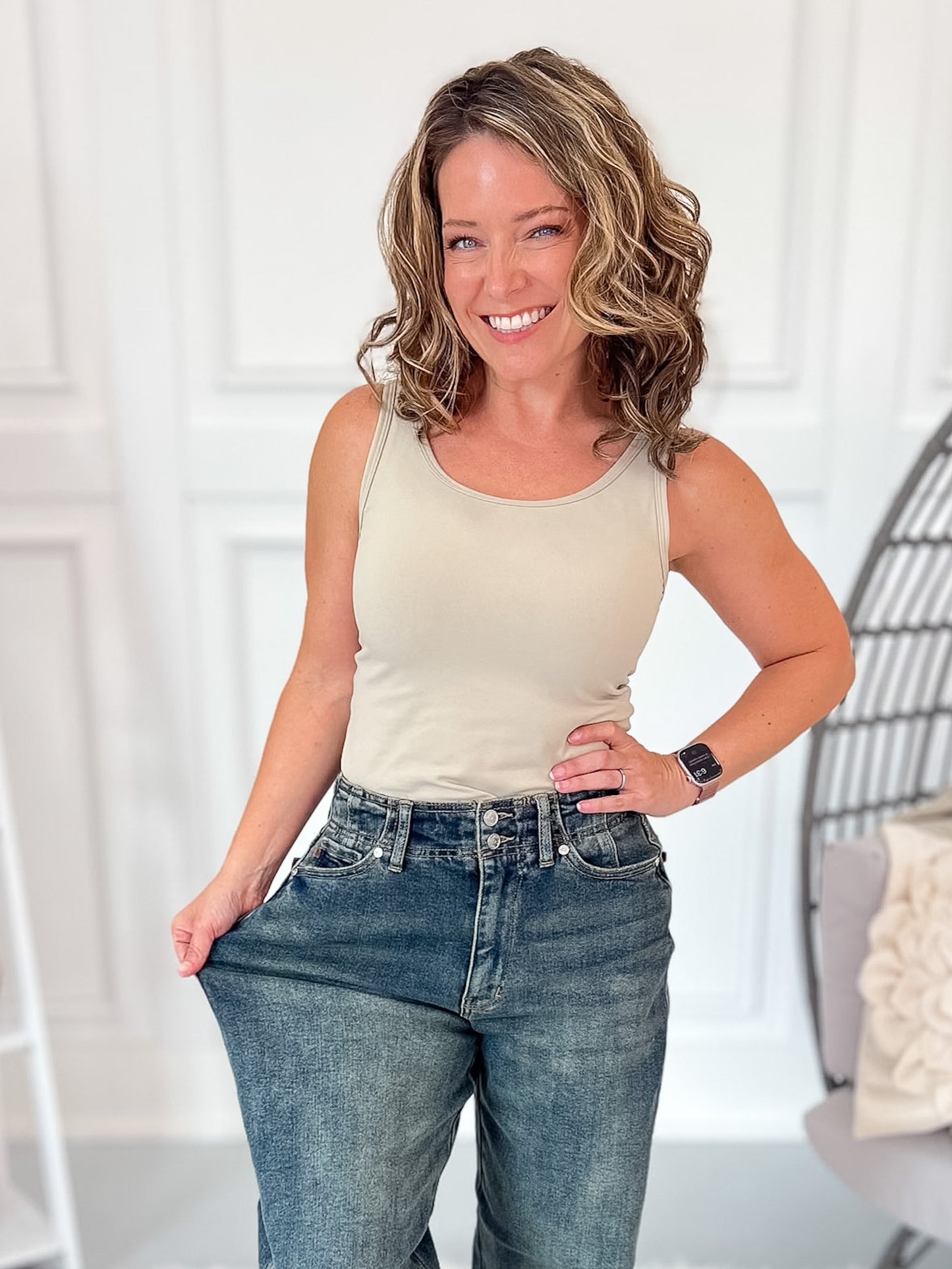 Leading Lady - Judy Blue Marlow Arc Jean with Hollywood Waistband