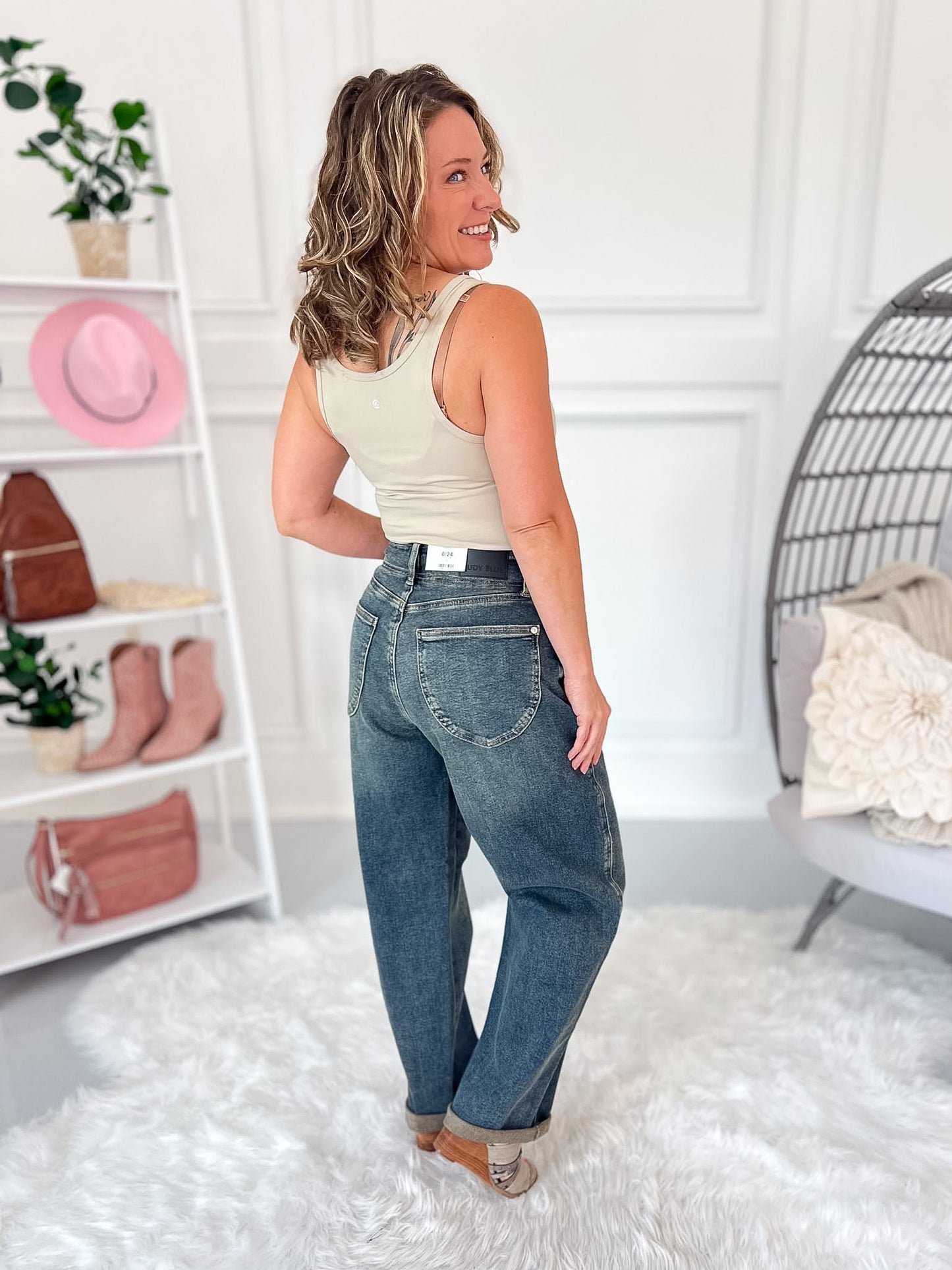 Leading Lady - Judy Blue Marlow Arc Jean with Hollywood Waistband
