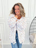 Filled With Fun Knit Cardigan - Off White