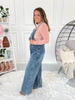 Dashing Denim Front Button Overalls