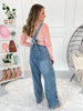 Dashing Denim Front Button Overalls