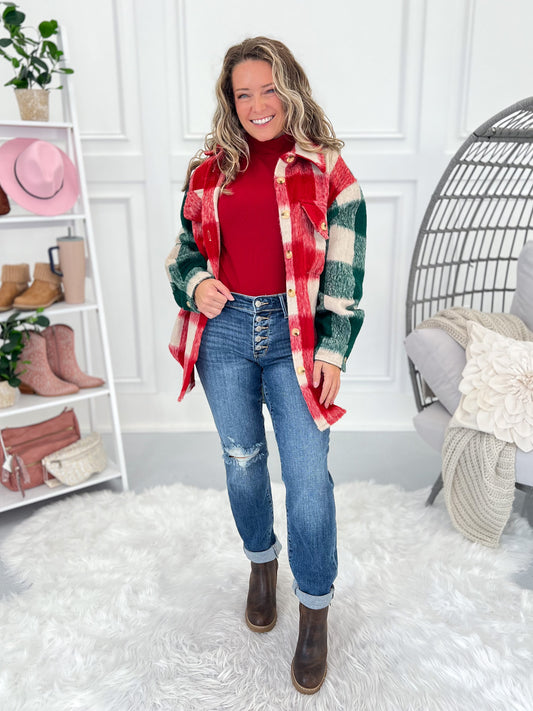 Easy Rider - Judy Blue Button Fly Boyfriend Destroyed Jeans