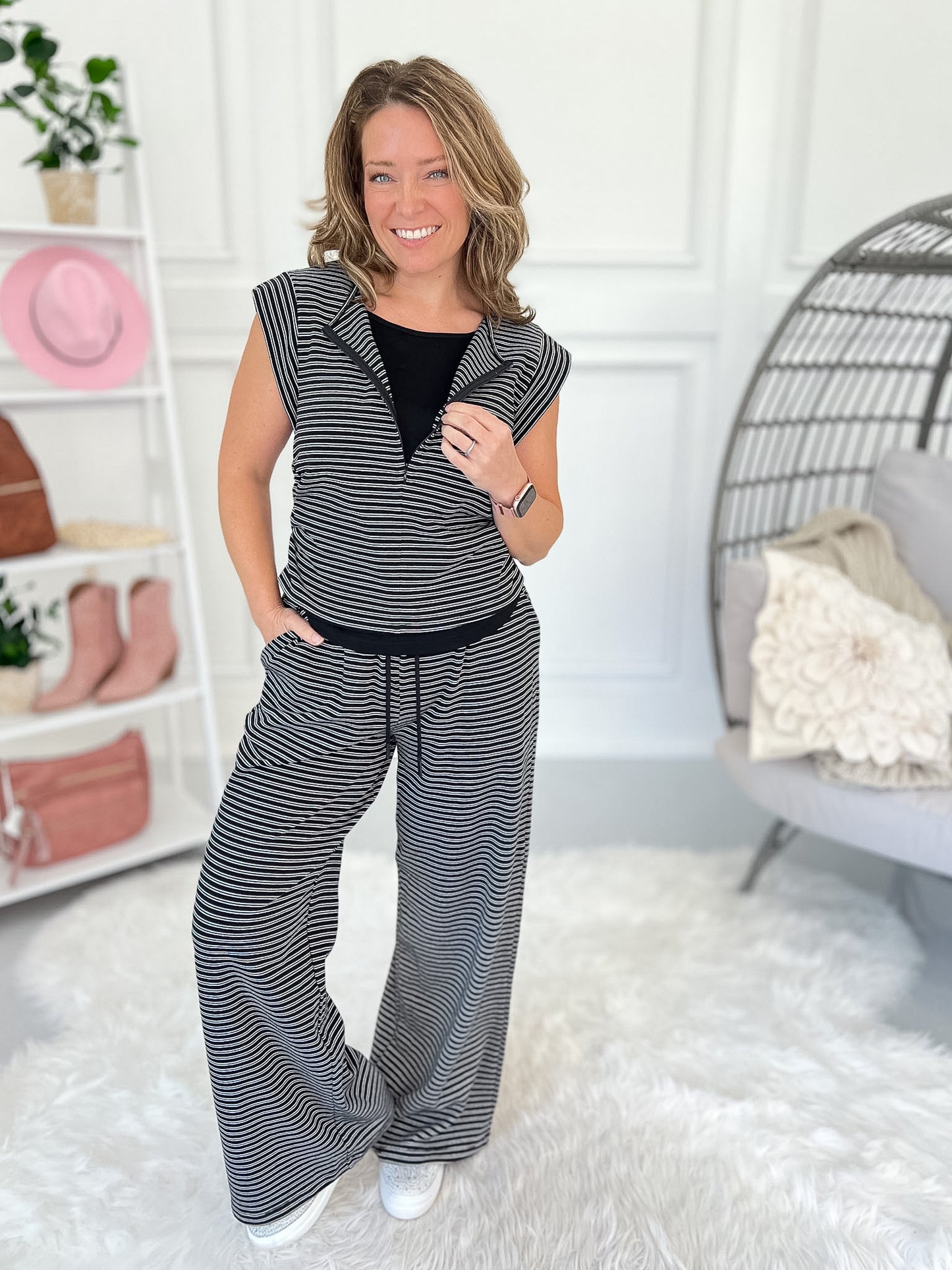 Settling In Matching Top & Bottom Set