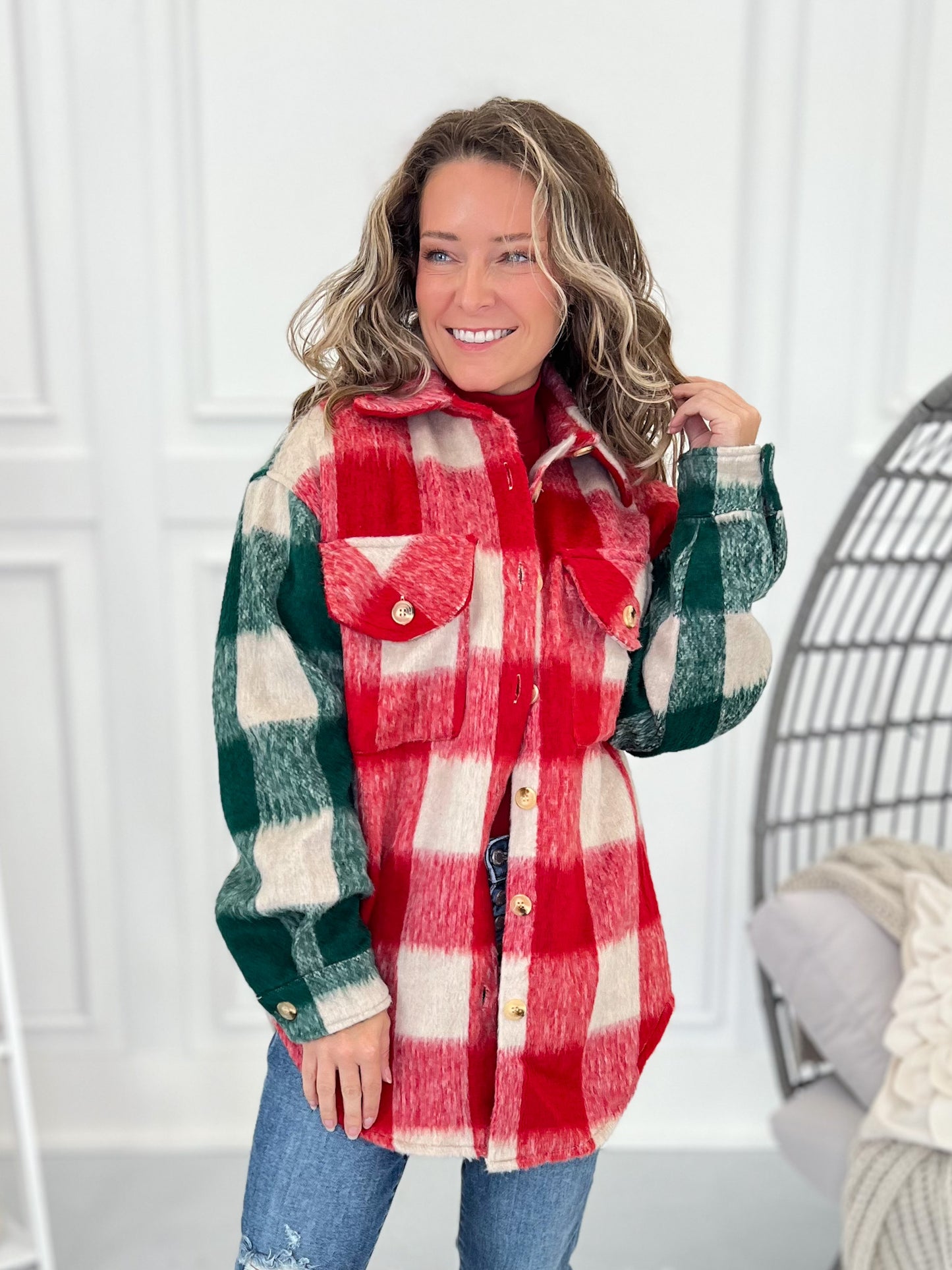 Cozy Carols Shacket