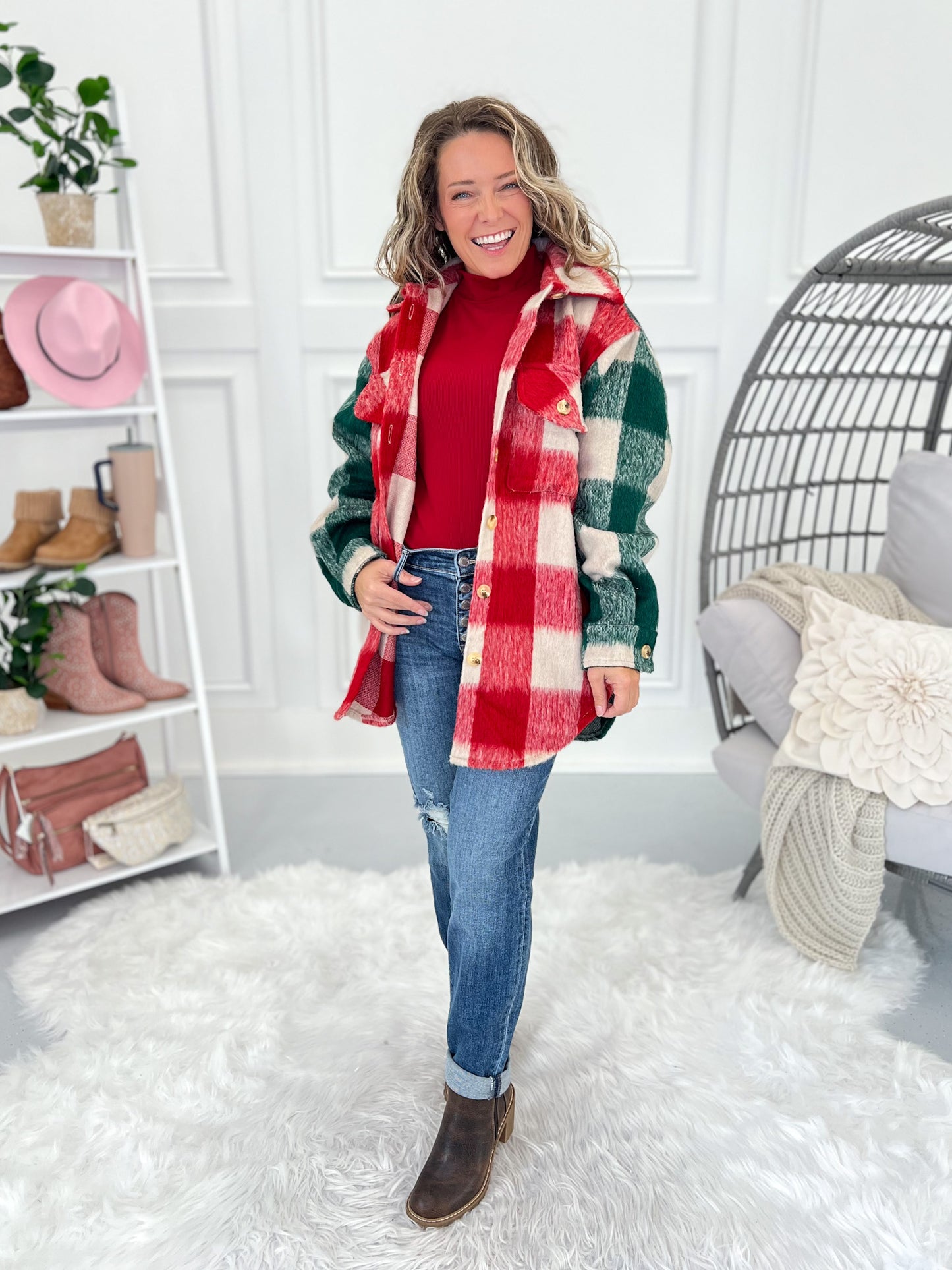 Cozy Carols Shacket
