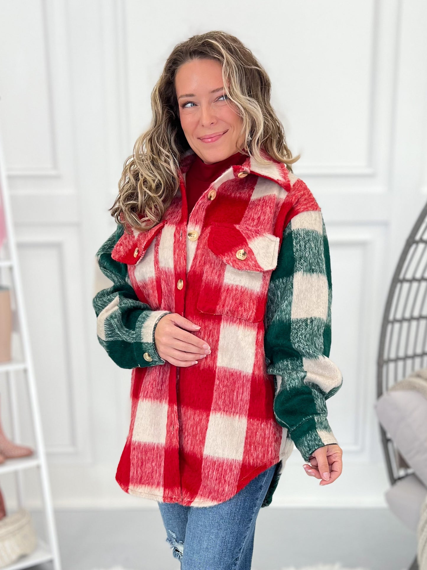 Cozy Carols Shacket