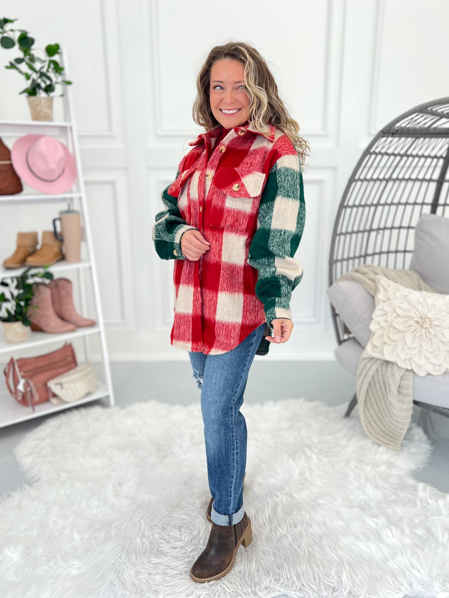 Cozy Carols Shacket