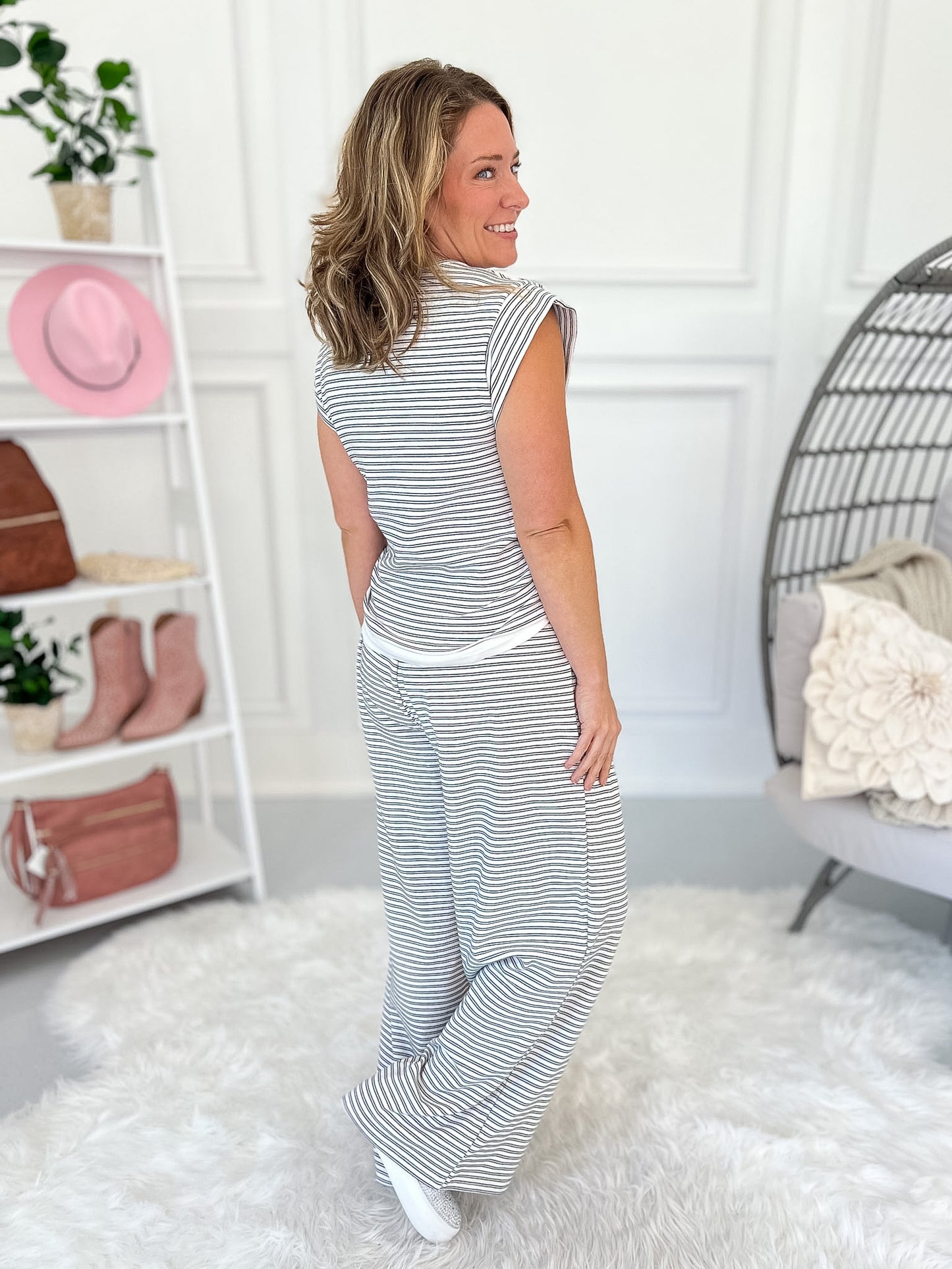 Settling In Matching Top & Bottom Set
