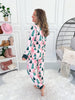 Crazy Soft Pajama Jogger Set - Pink Tree