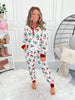 Crazy Soft Pajama Jogger Set - Candy Bow