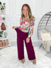 Want To Be The Best Magic Pants - Cropped Wide Leg