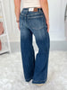 Keeping Tabs - Judy Blue Lux Retro Wide Leg Jean