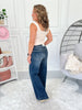Keeping Tabs - Judy Blue Lux Retro Wide Leg Jean