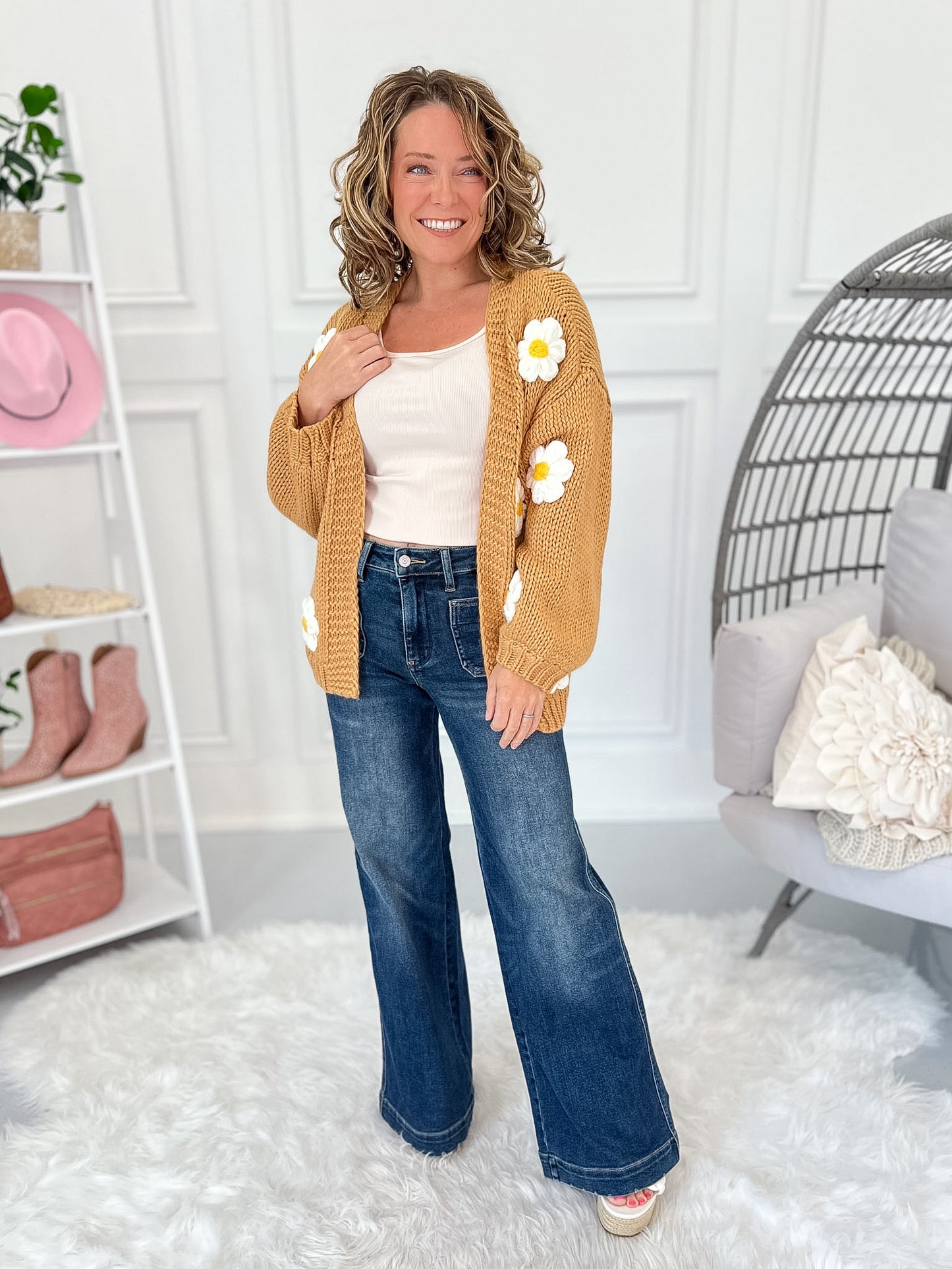 Keeping Tabs - Judy Blue Lux Retro Wide Leg Jean