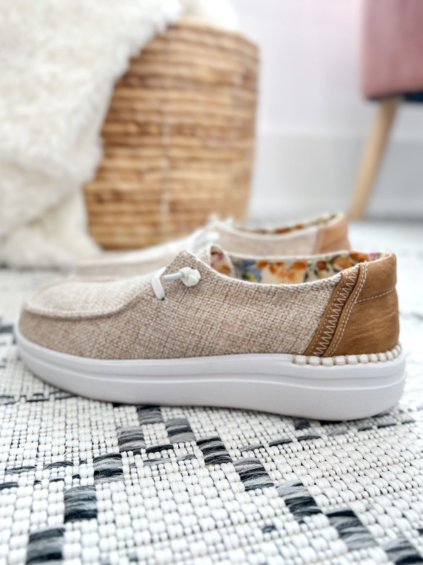 Corky's Kayak 2 Sneaker - Sand Tweed - Final Sale