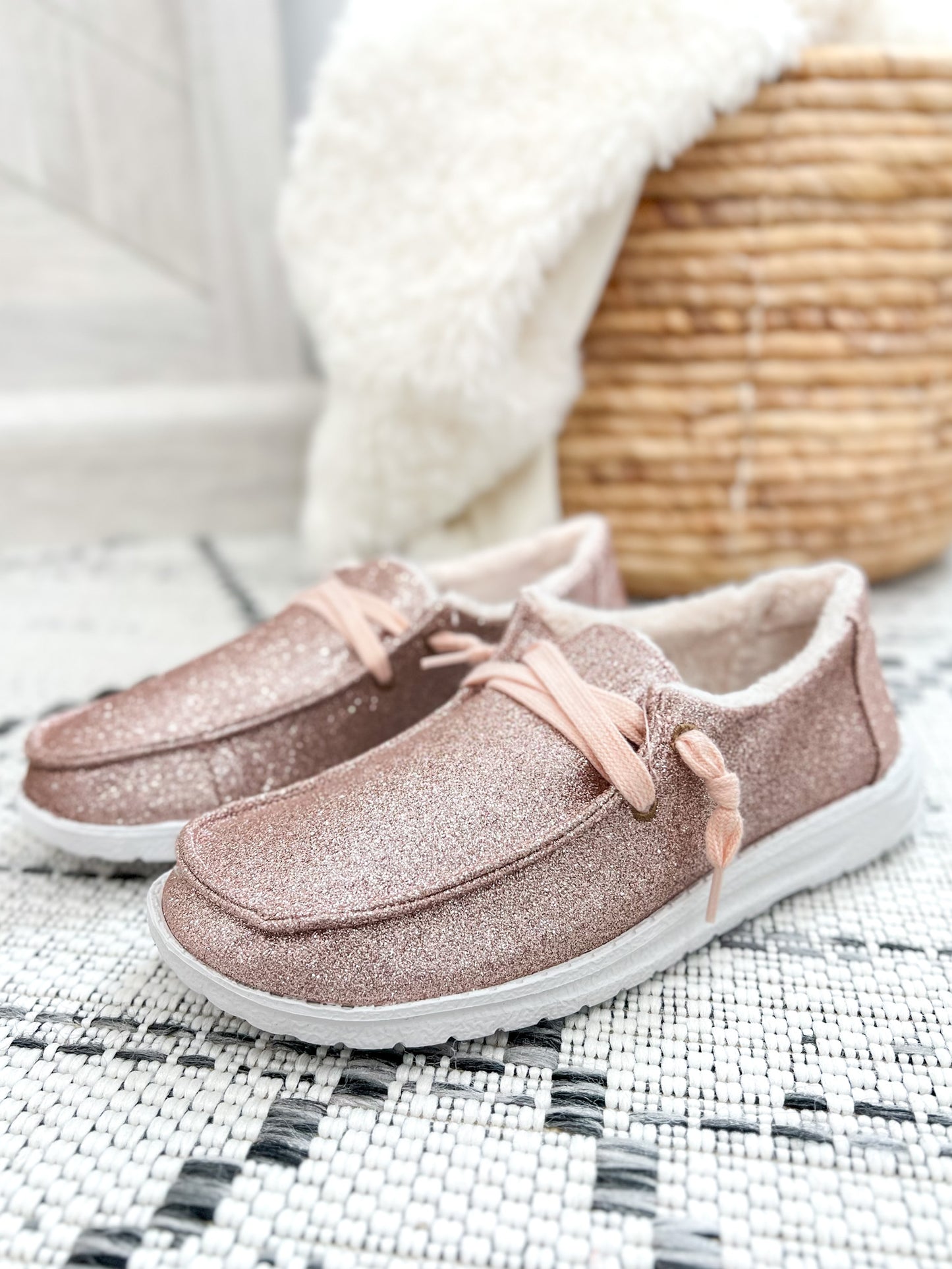 Gypsy Jazz Holly Glitter - Blush