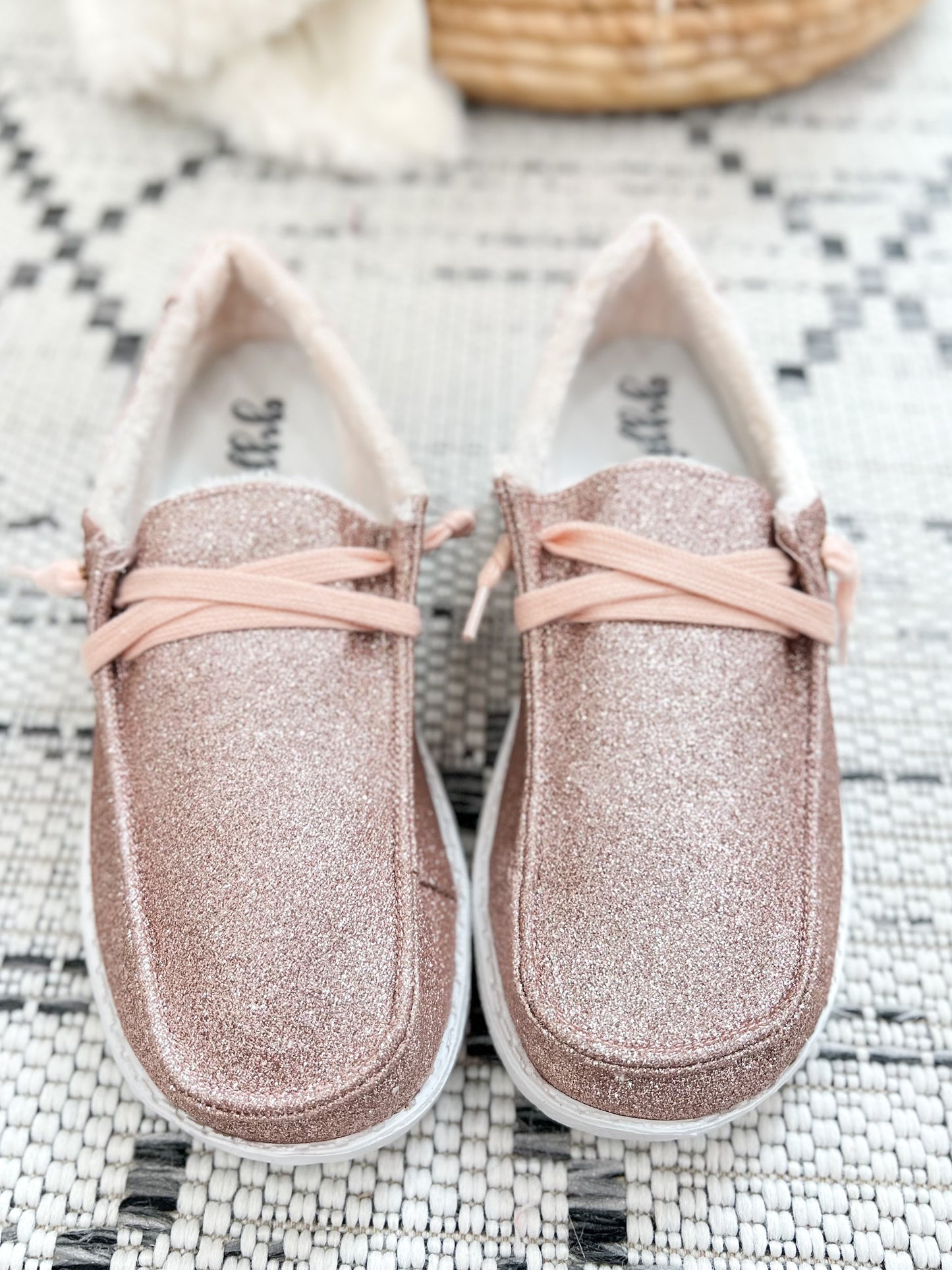 Gypsy Jazz Holly Glitter - Blush