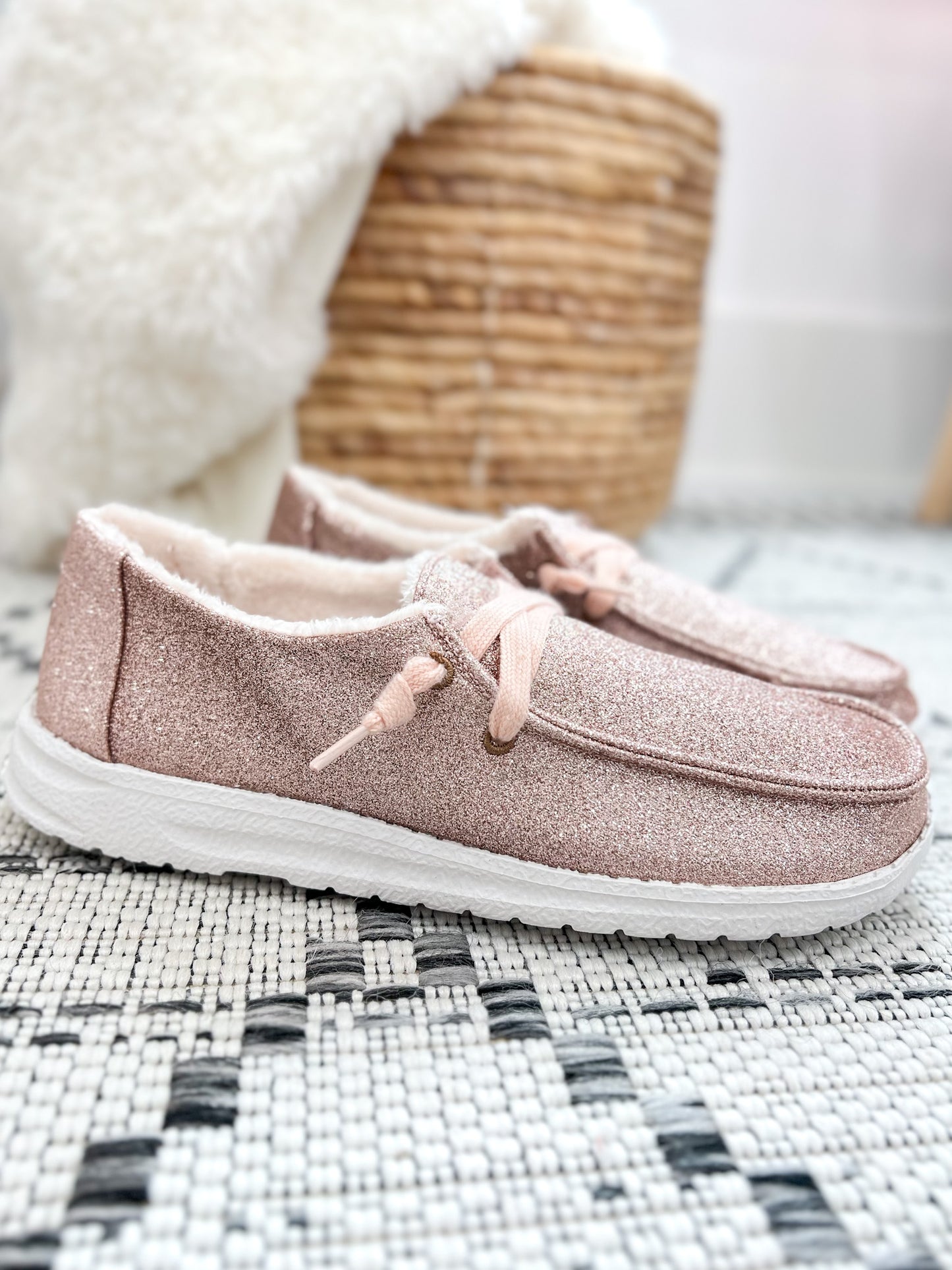 Gypsy Jazz Holly Glitter - Blush