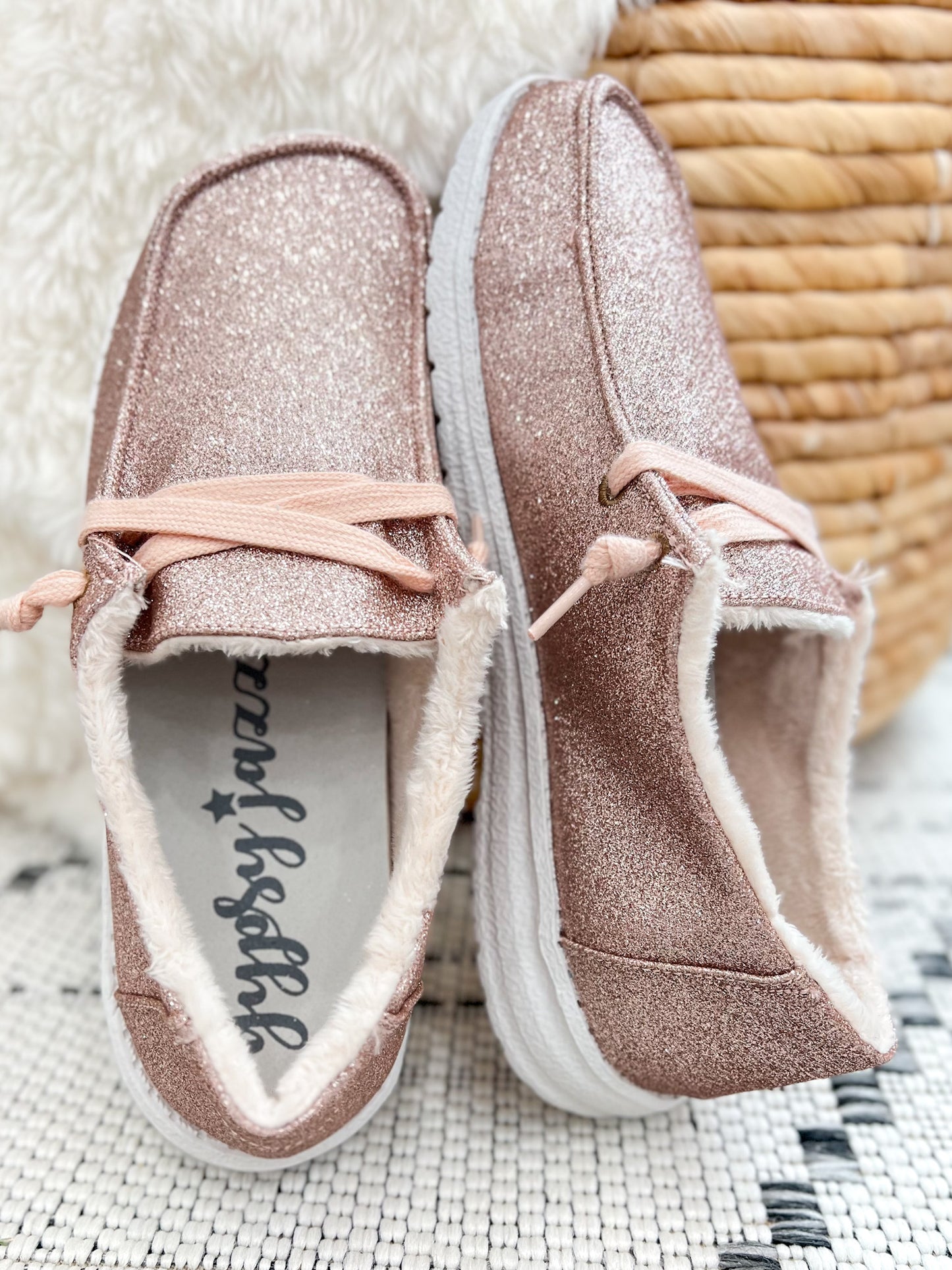 Gypsy Jazz Holly Glitter - Blush