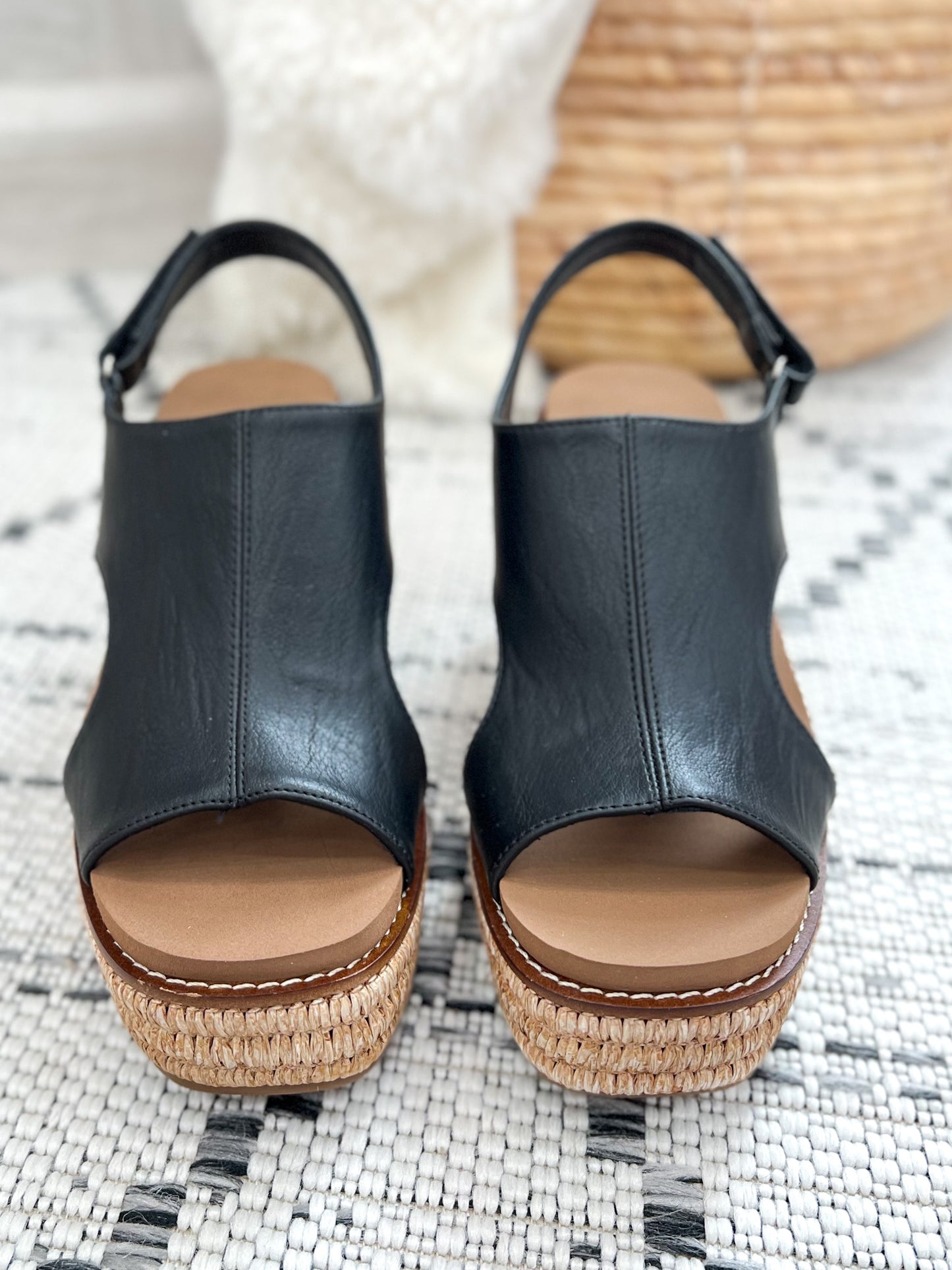 Corky's Freddie Wedge - Black Smooth