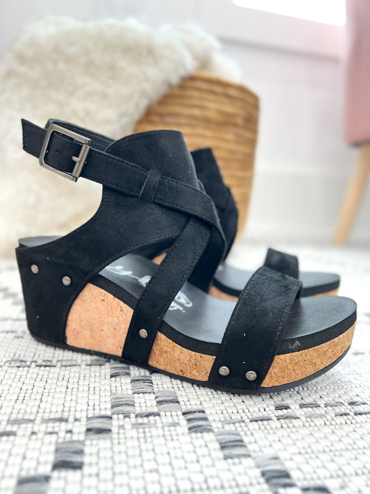 Very G Vector Sandal - Black - Final Sale