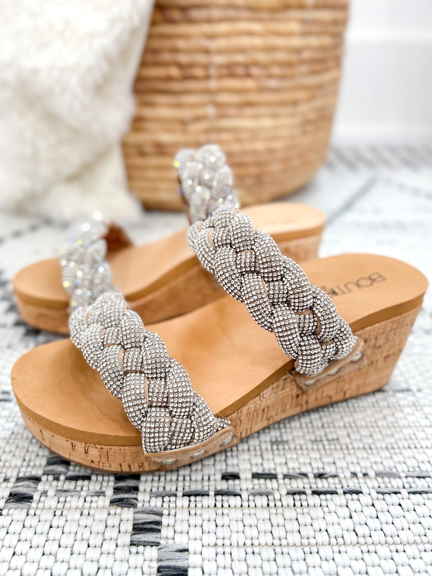 Corky's Mystique Wedge - Clear Rhinestones