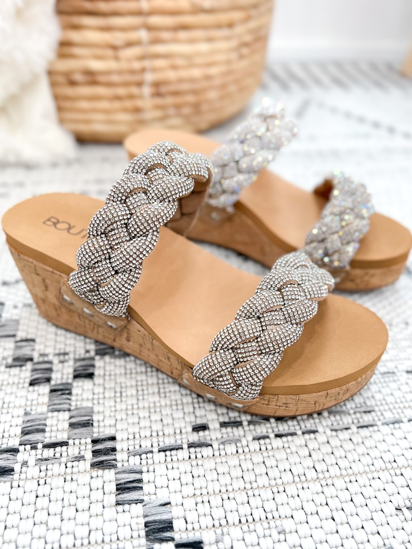 Corky's Mystique Wedge - Clear Rhinestones