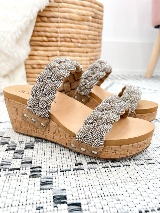 Corky's Mystique Wedge - Clear Rhinestones