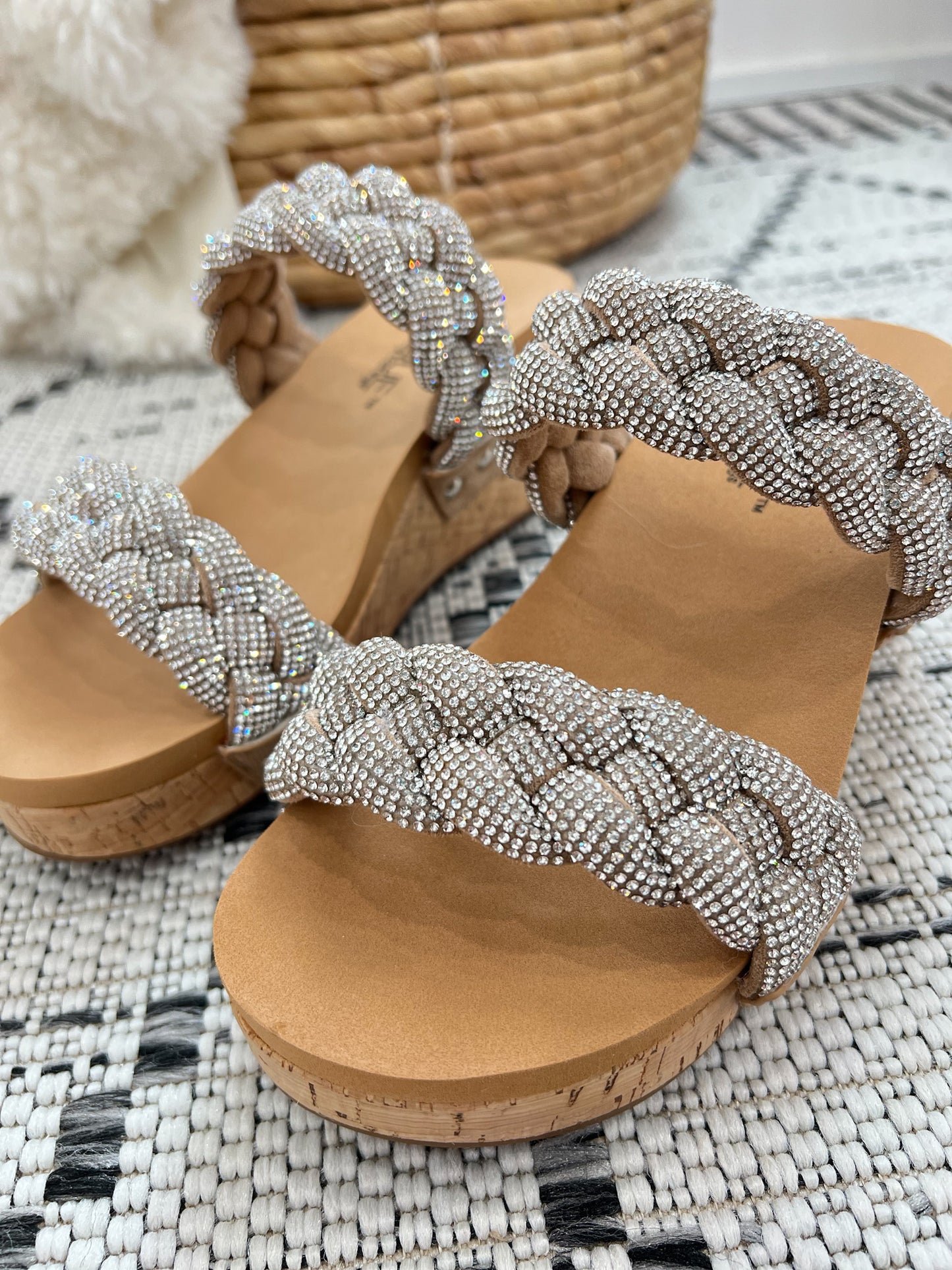 Corky's Mystique Wedge - Clear Rhinestones