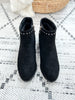 Corkys Casanova Ankle Bootie - Black Suede