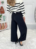 Want To Be The Best Magic Pants - Cropped Wide Leg