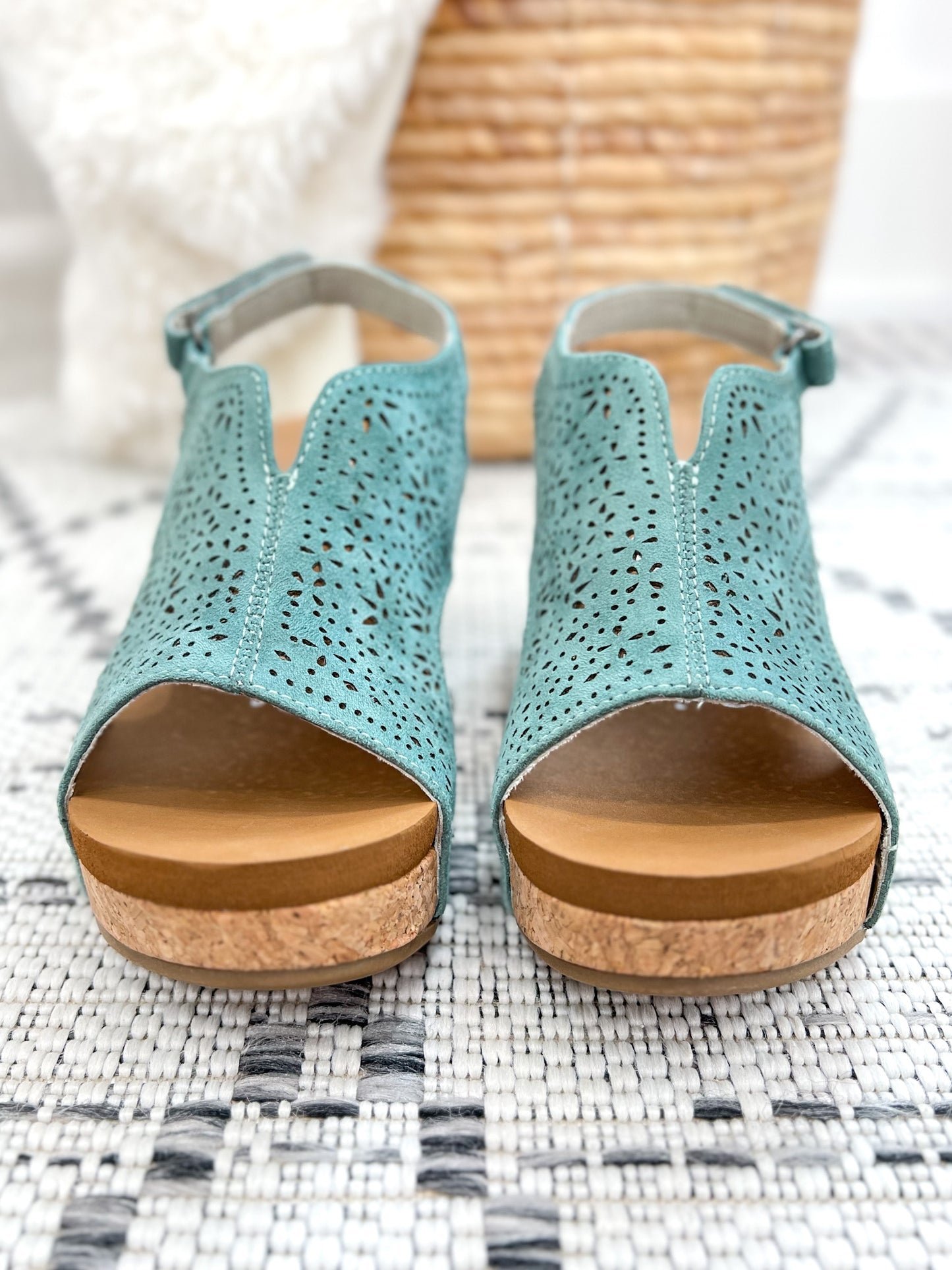 Very G Free Fly Wedge - Turquoise