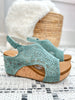 Very G Free Fly Wedge - Turquoise