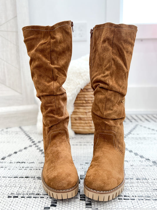 Very G Dashing Tall Boot - Tan