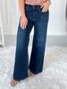 The Socialite - Judy Blue PETITE Luxe Retro Wide Leg Jean