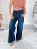 The Socialite - Judy Blue PETITE Luxe Retro Wide Leg Jean