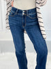 Feeling Cute - Judy Blue Vintage Frayed Hem Bootcut Jeans