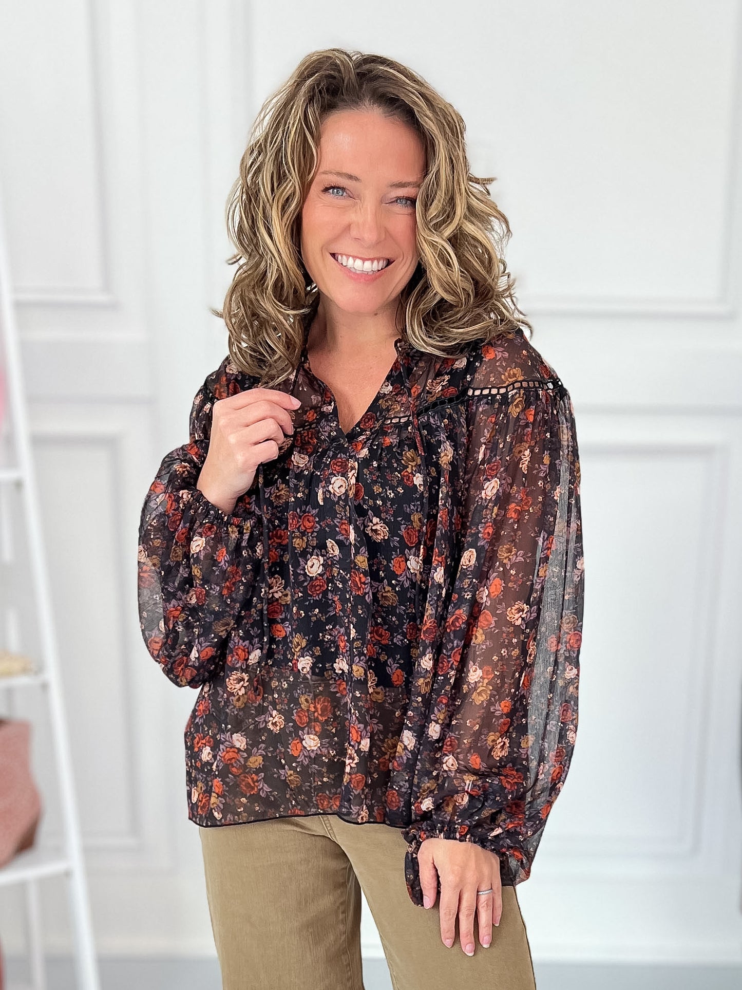 Grow With The Flow Mesh Top