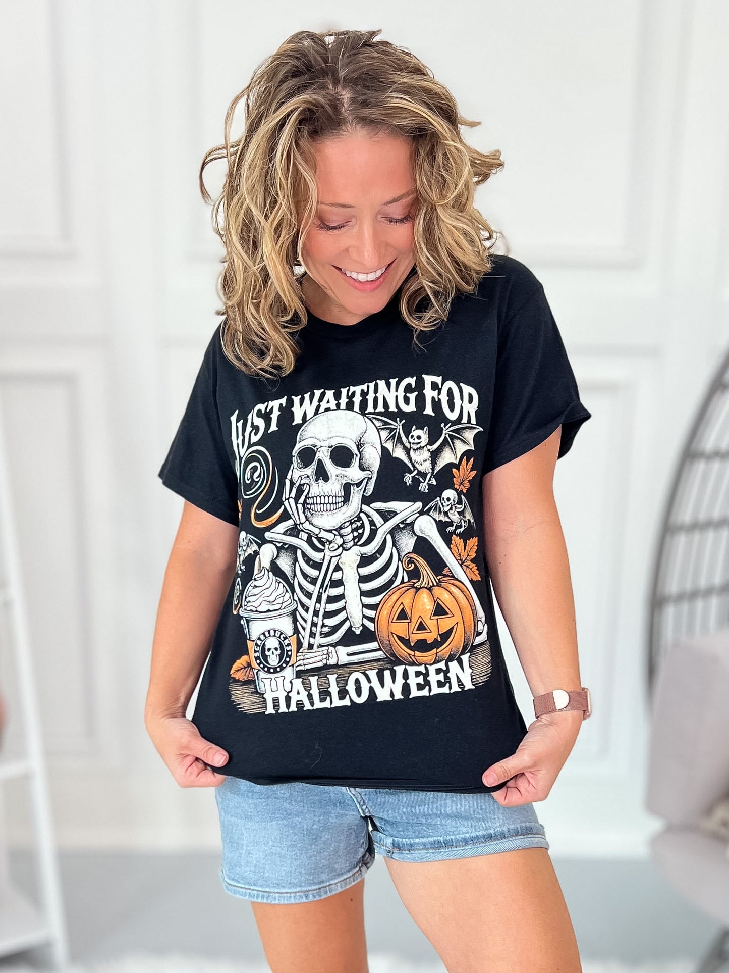 Waiting For Halloween Graphic Tee