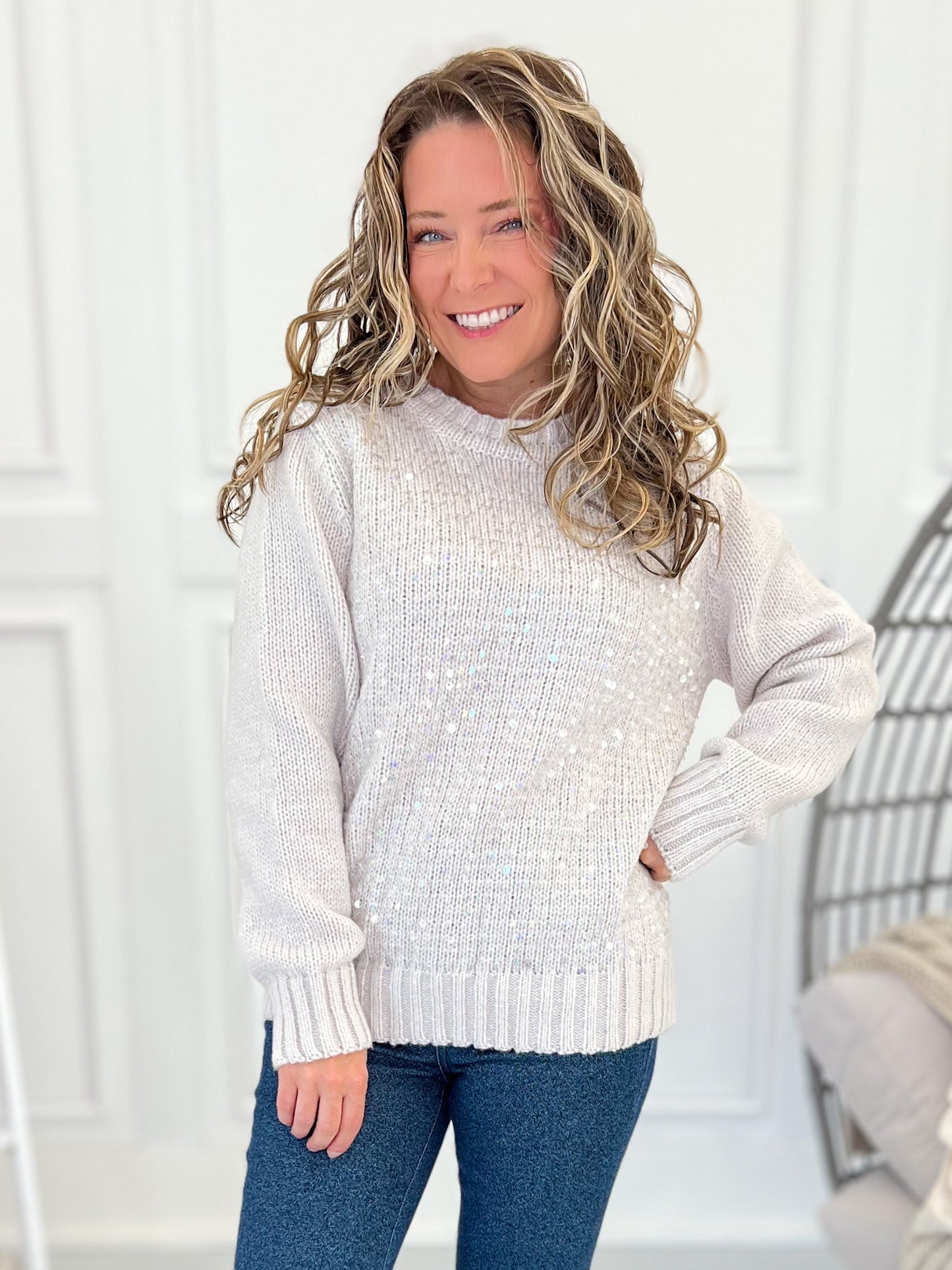 Feel My Shine Sweater